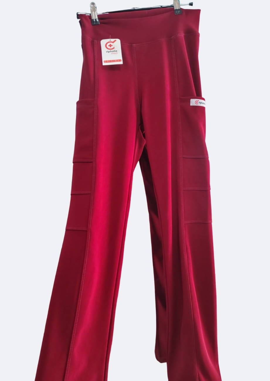 Pantalón clínico rojo