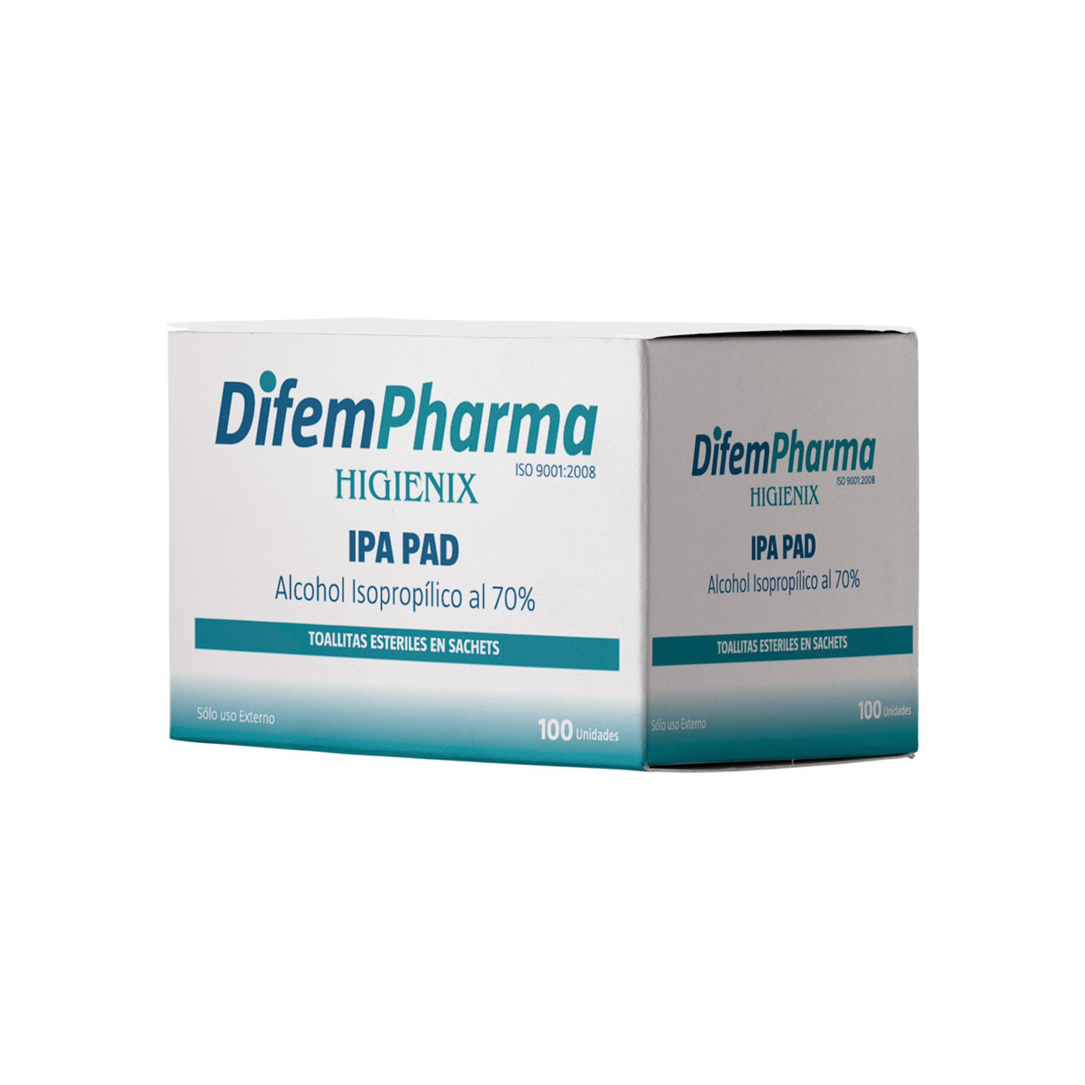 Alcohol ipa pad 70 porciento